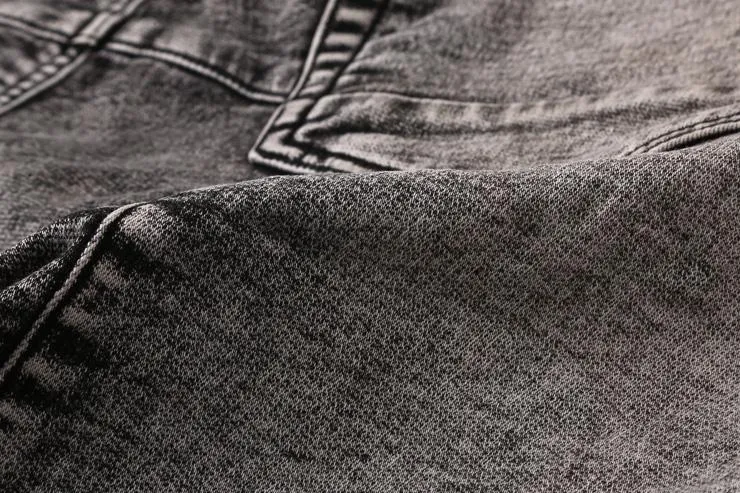 West Louis™ Elastic Waist Denim Shorts