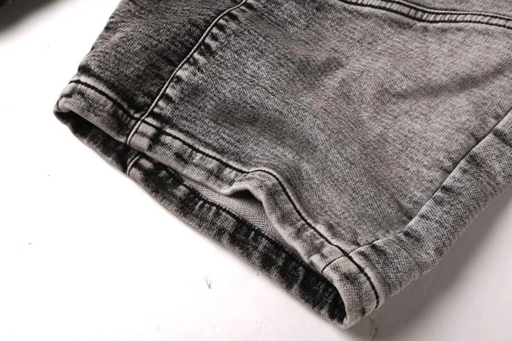 West Louis™ Elastic Waist Denim Shorts