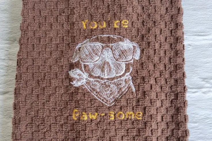 You're Paw-Some Towel