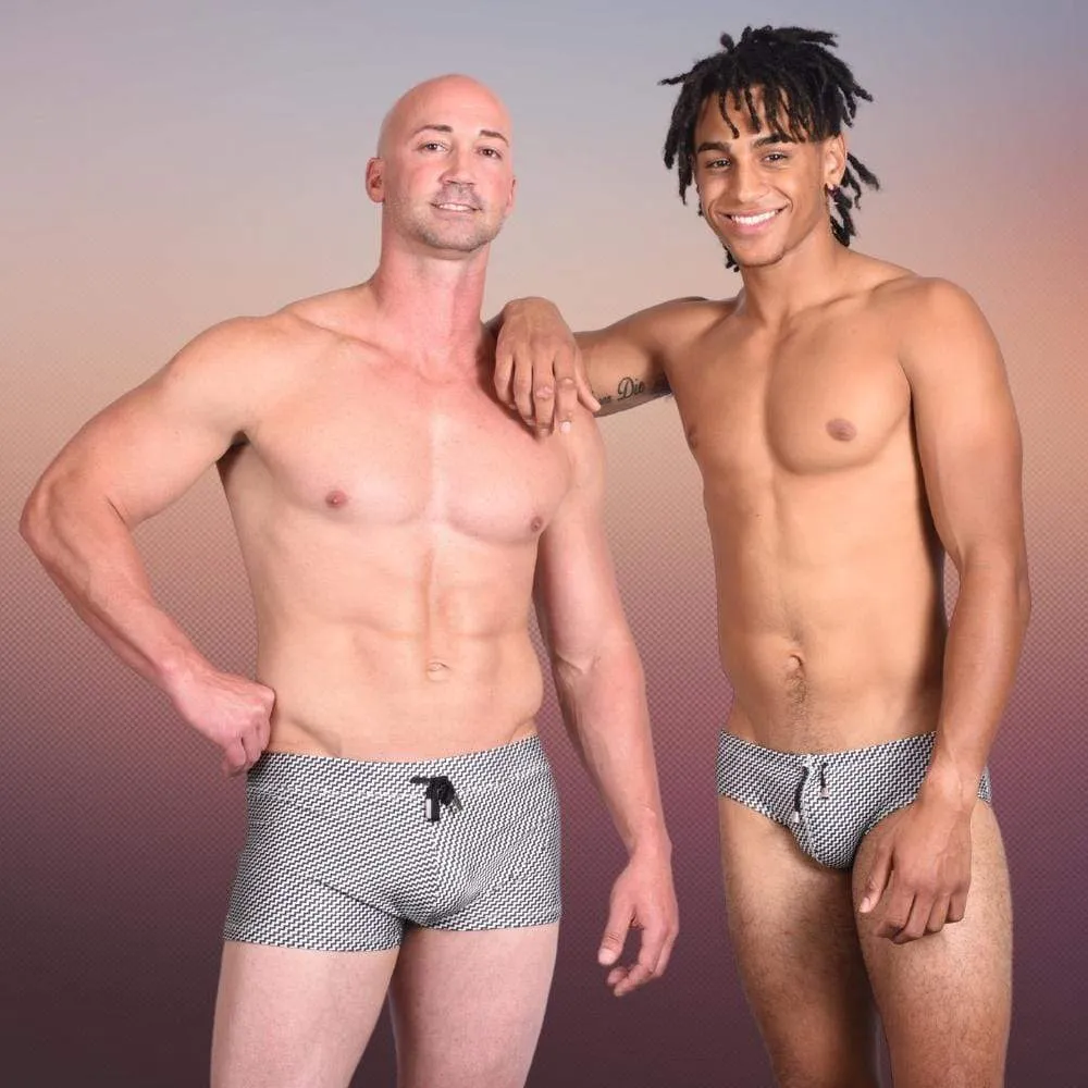 Zig Zag Trunks Swimsuit